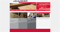 Desktop Screenshot of klausner-group.com